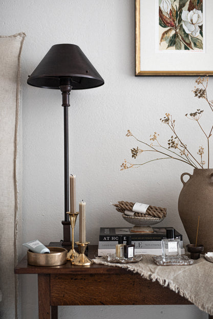 A Luxury Table Lamp in Bronze