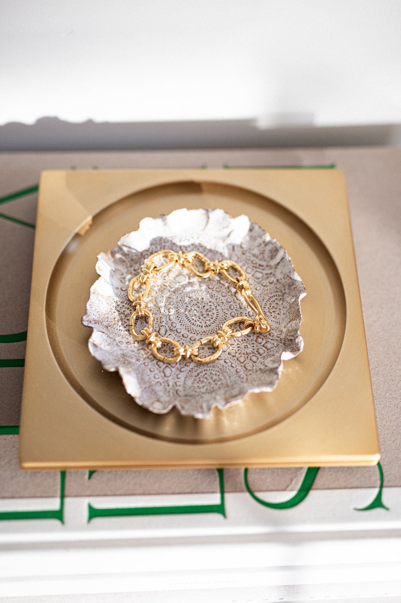 The 'Zehra' Gold Chain Bracelet
