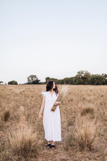 The Aurora Dress in White
