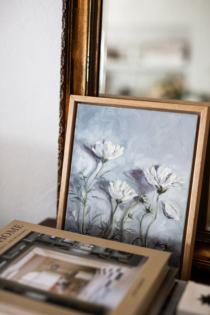 'Petals keeping time' | Framed Artwork