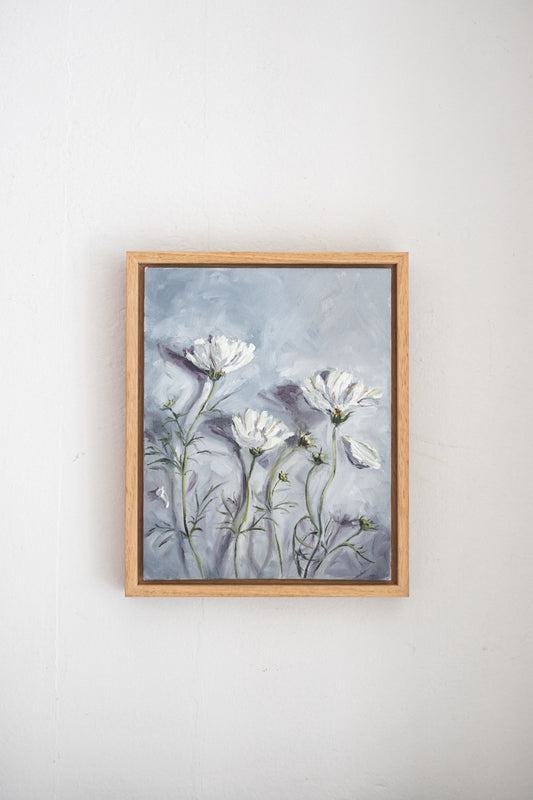 'Petals keeping time' | Framed Artwork
