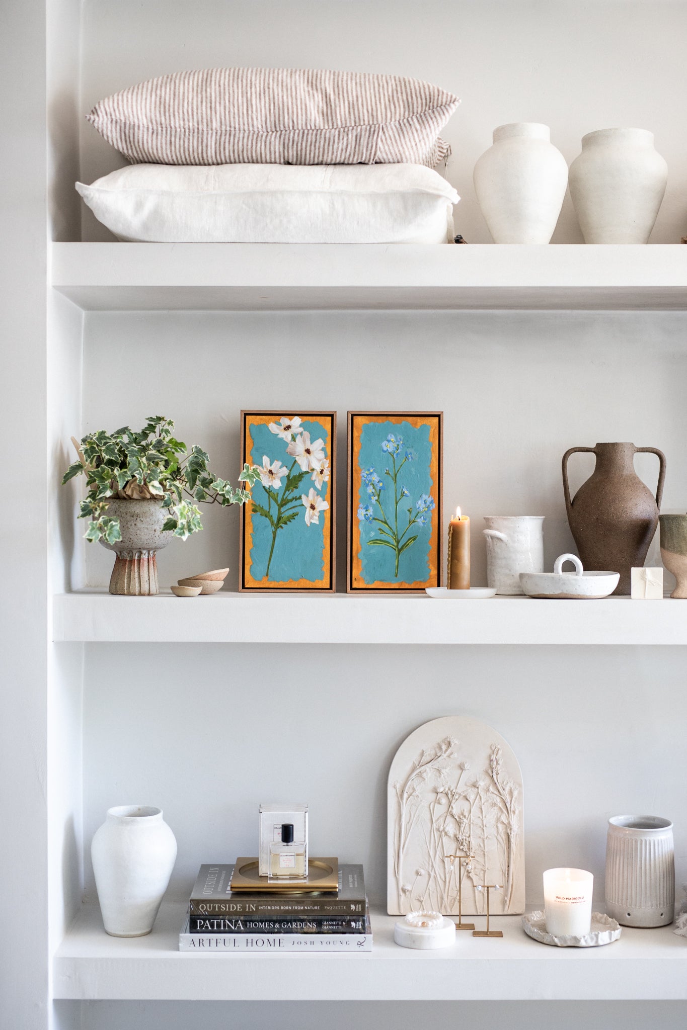 A Gorgeous Set of Floral Study Artworks