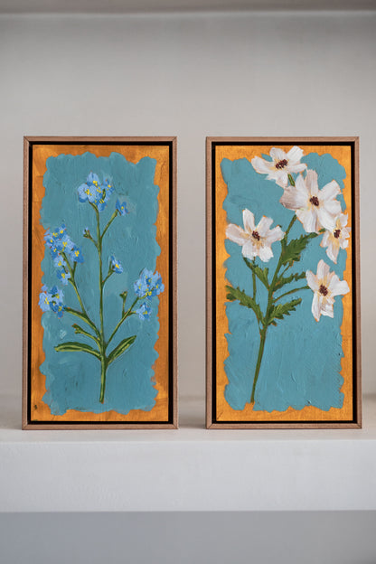 A Gorgeous Set of Floral Study Artworks