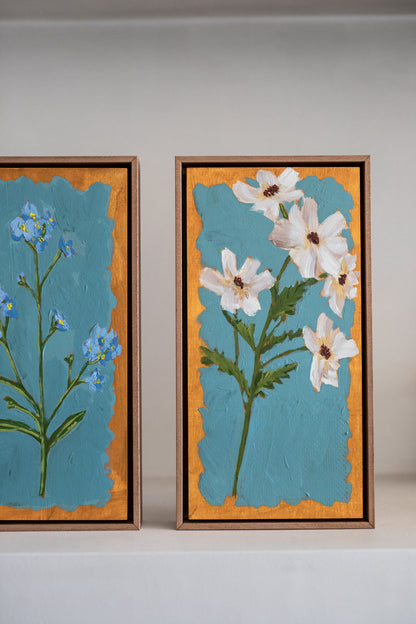 A Gorgeous Set of Floral Study Artworks