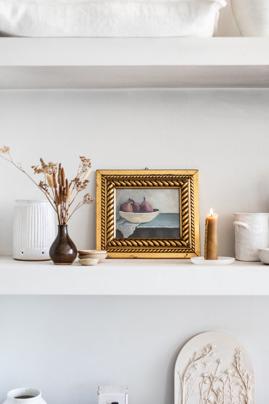 'Italian Figs' in Antique Italian Frame