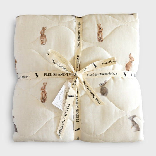 The Quilted Baby Blanket - Bunny