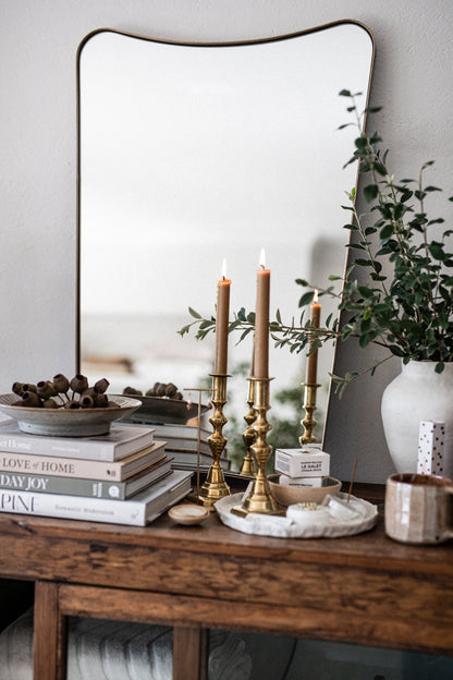 The Royale Mirror in Gold