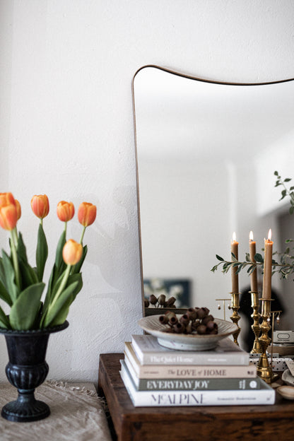 The Royale Mirror in Gold