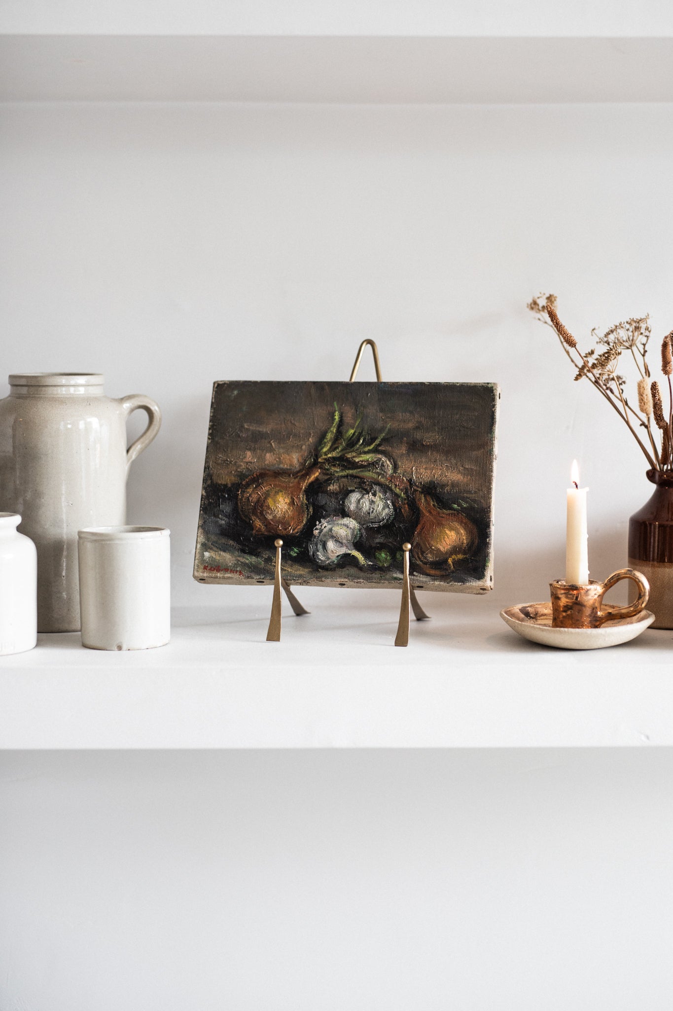 Antique French Artwork | Provencial Still Life