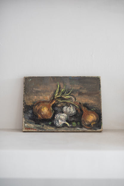Gorgeous Antique French Artwork | Provencial Still Life