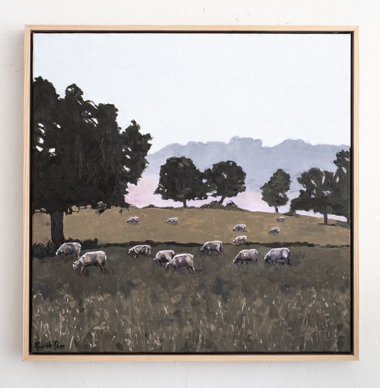 'Right on Dusk' Original Artwork by Rowena Dean
