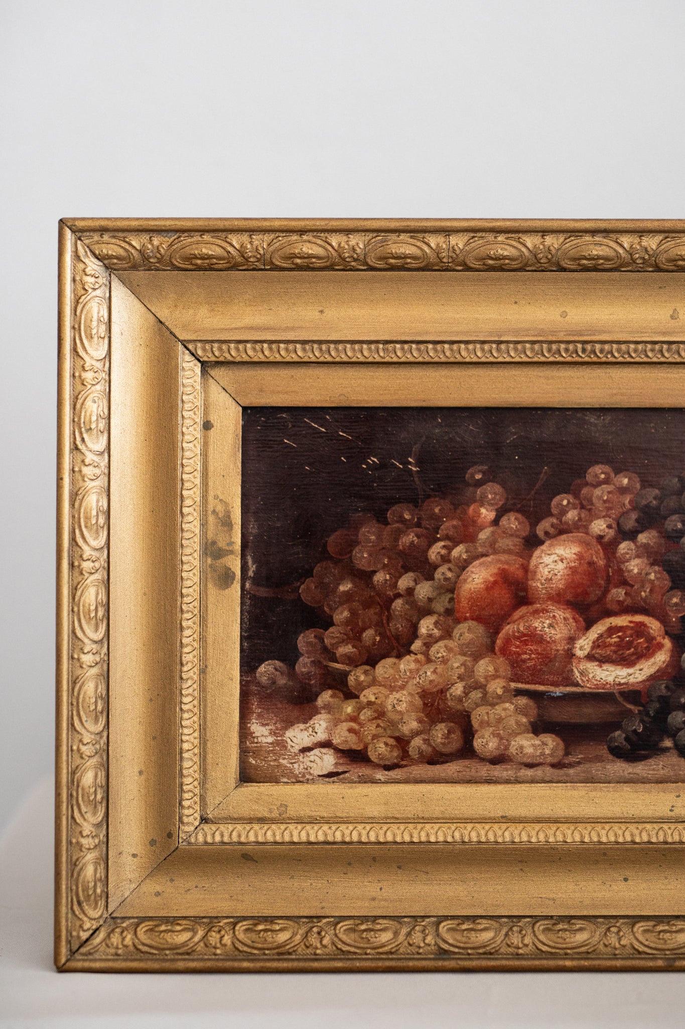Lovely Vintage French Still Life in gold frame