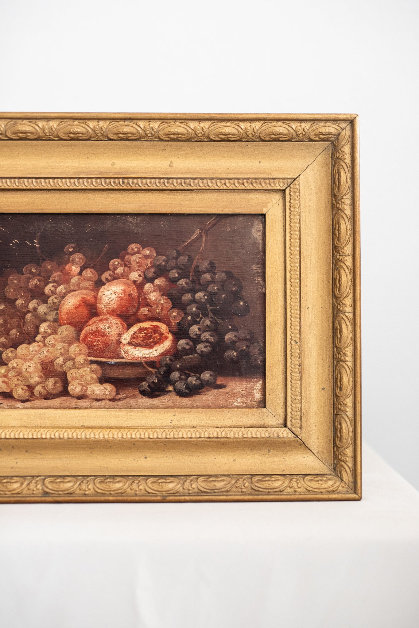 Lovely Vintage French Still Life in gold frame