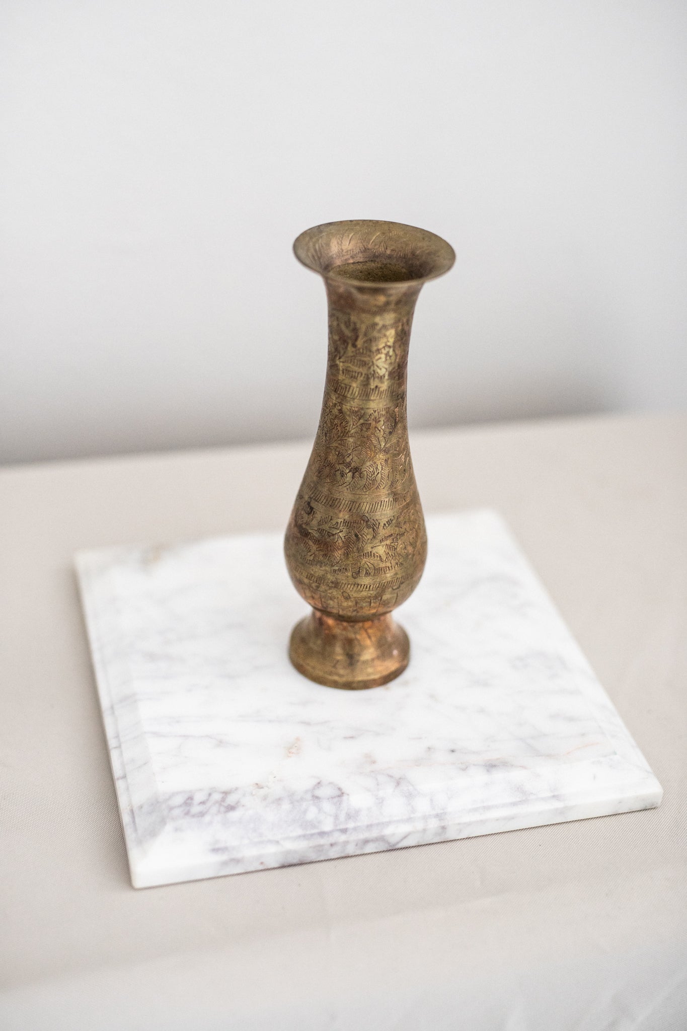 Vintage Brass Vase