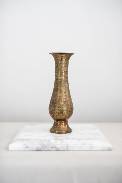 Vintage Brass Vase