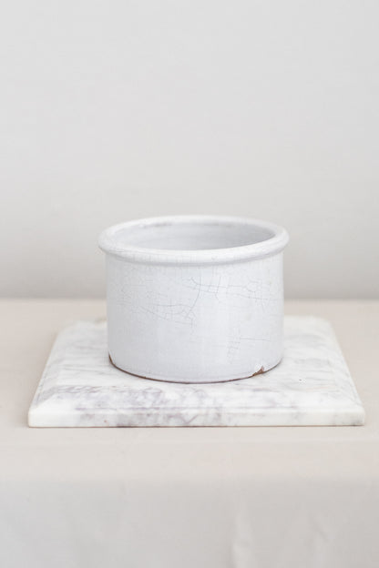 Antique French ceramic Pot
