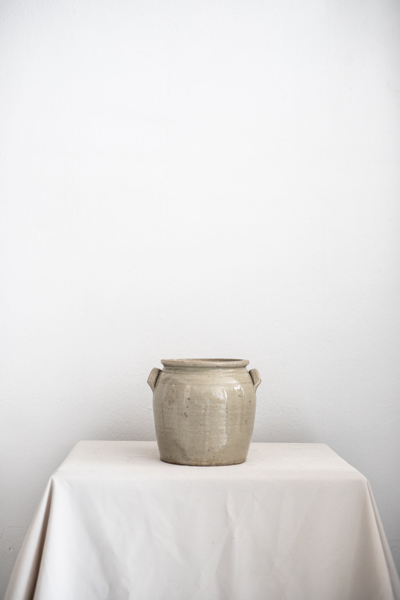 Antique European Confit Pot