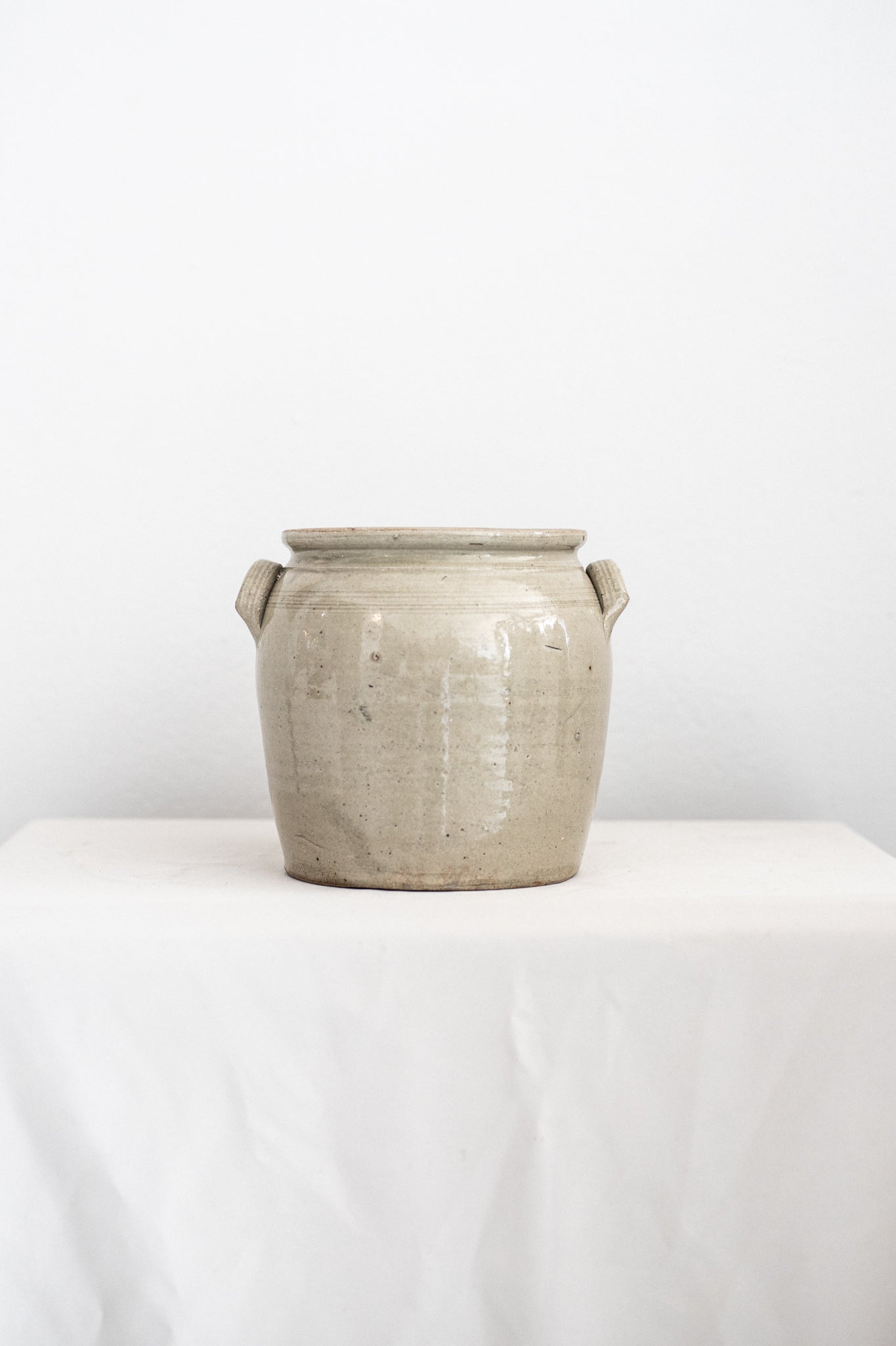 Antique European Confit Pot
