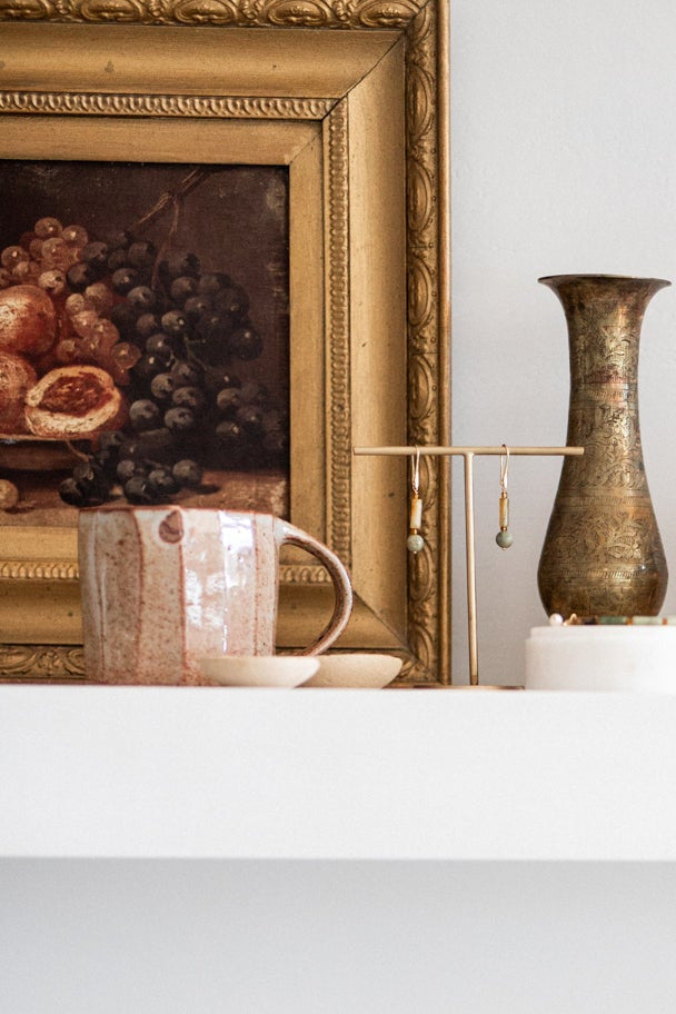 Lovely Vintage French Still Life in gold frame