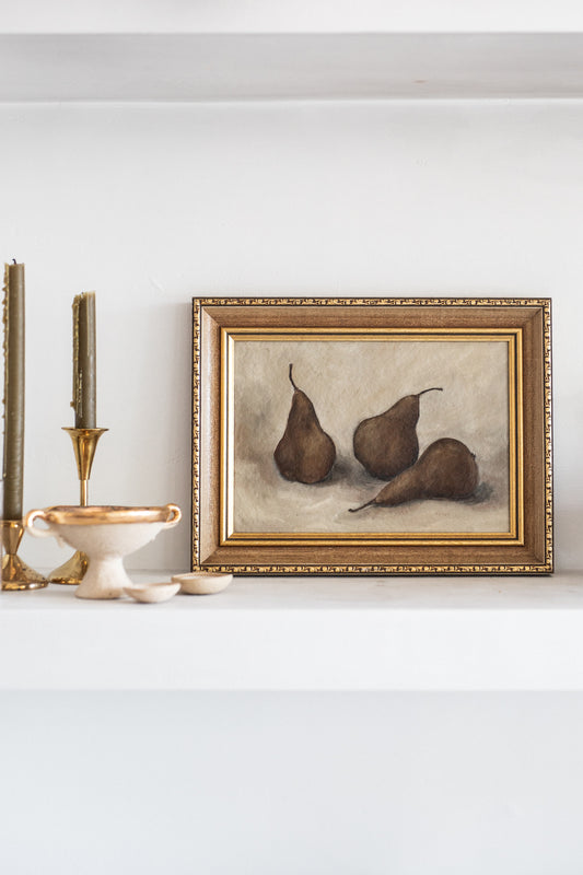 N 7. 'Three Bosc Pears'
