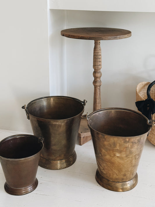 Authentic Brass Bucket