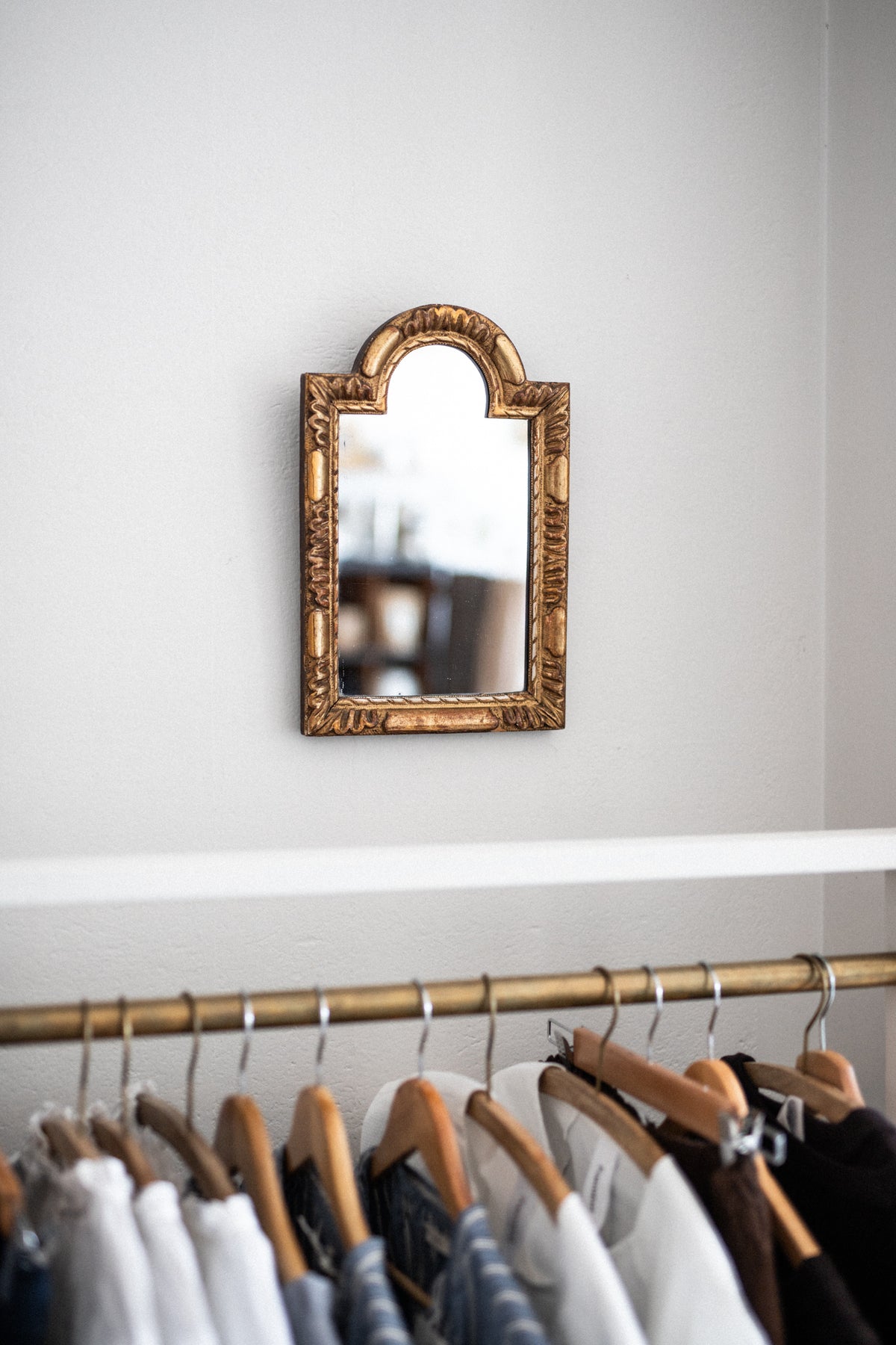 Stunning Petite 19th Century French Louis XVI Mirror