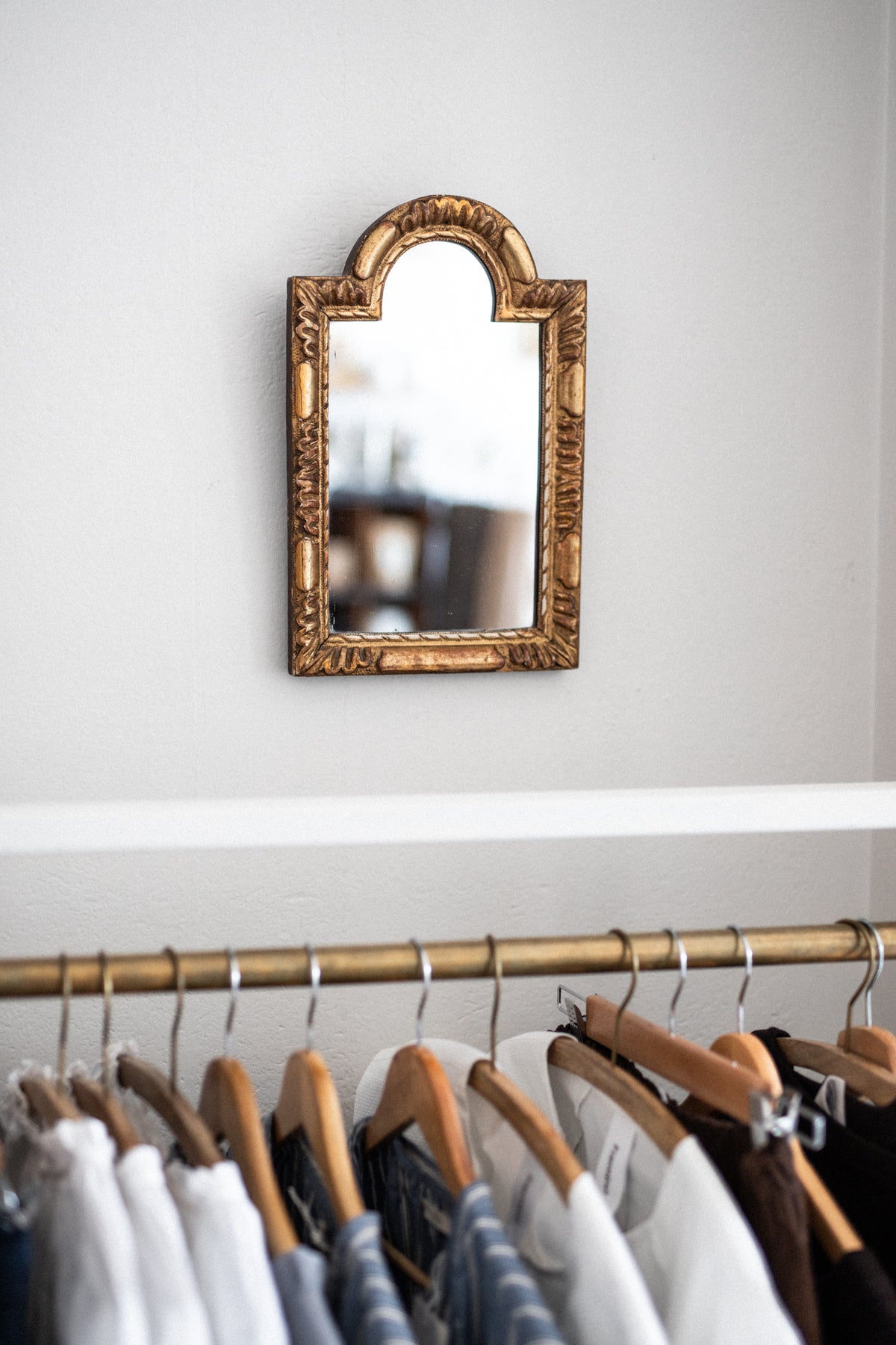 Stunning Petite 19th Century French Louis XVI Mirror