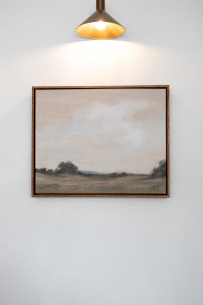 'Ciel rose sur la campagne' by Jessica Olpp