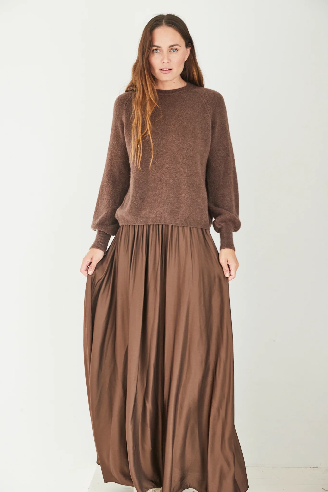 The Emilio Jumper in Chocolate