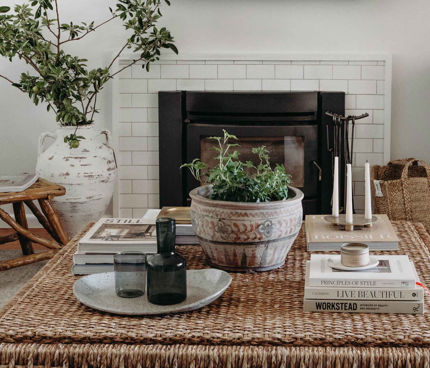 Aged Planter Patterned