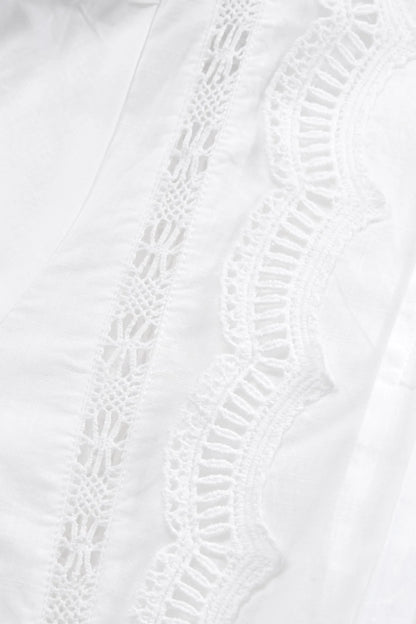The Leaf Shirt in White
