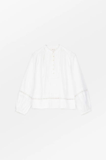 The Leaf Shirt in White