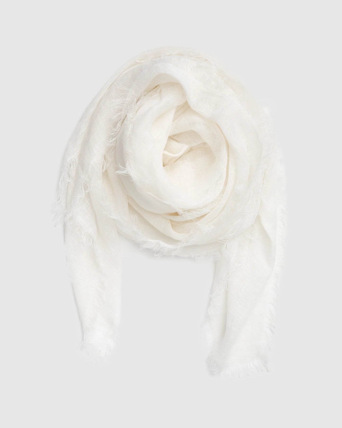 The Hand Loomed Linen Scarf
