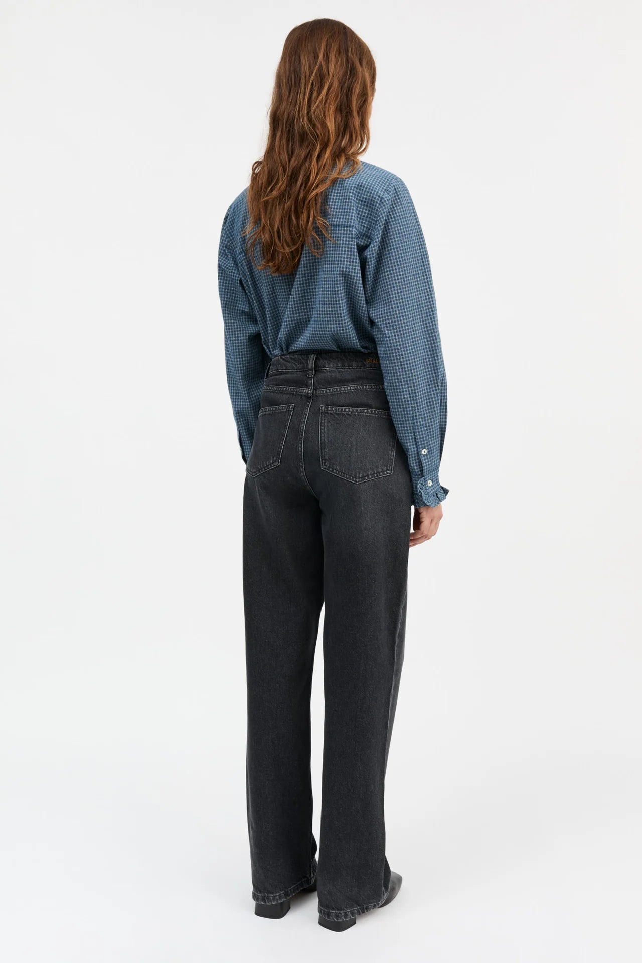 The Lune Shirt in Blue Check
