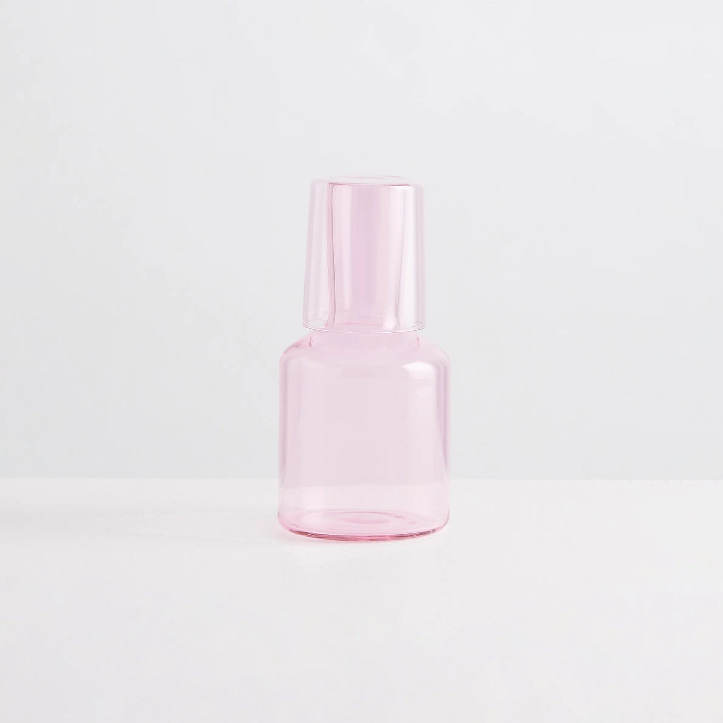 The Glass Carafe & Tumbler | Pink
