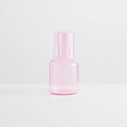 The Glass Carafe & Tumbler | Pink