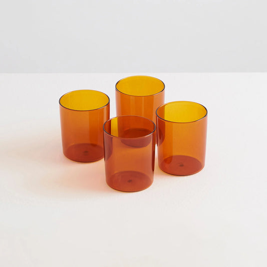 Amber Tumblers | Set of 4