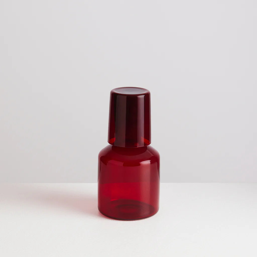 The Glass Carafe & Tumbler | Rouge
