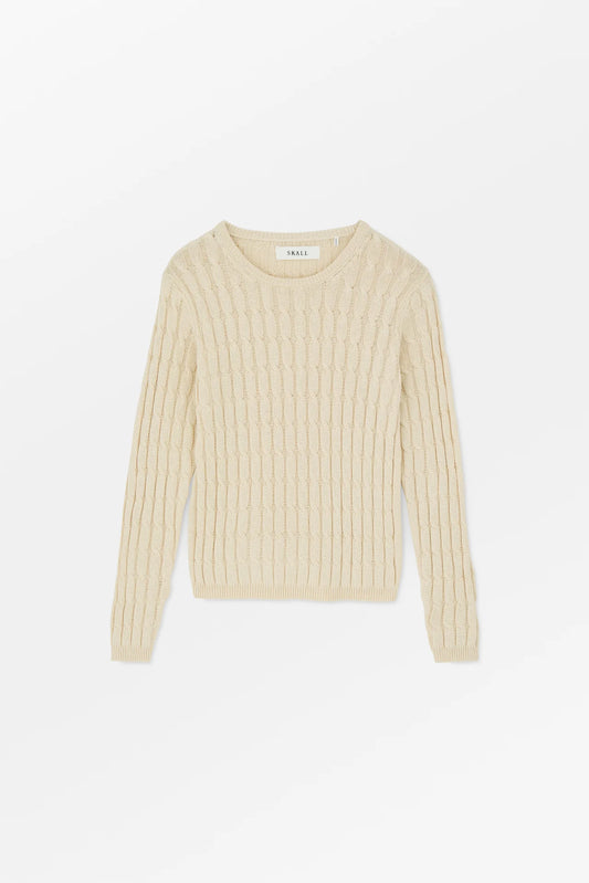 The Marcel Jumper in Meringue