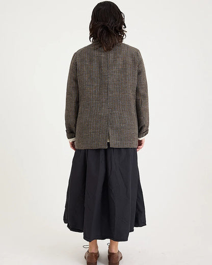 Heirloom 'Dominique' Blazer in Japanese Plaid Wool