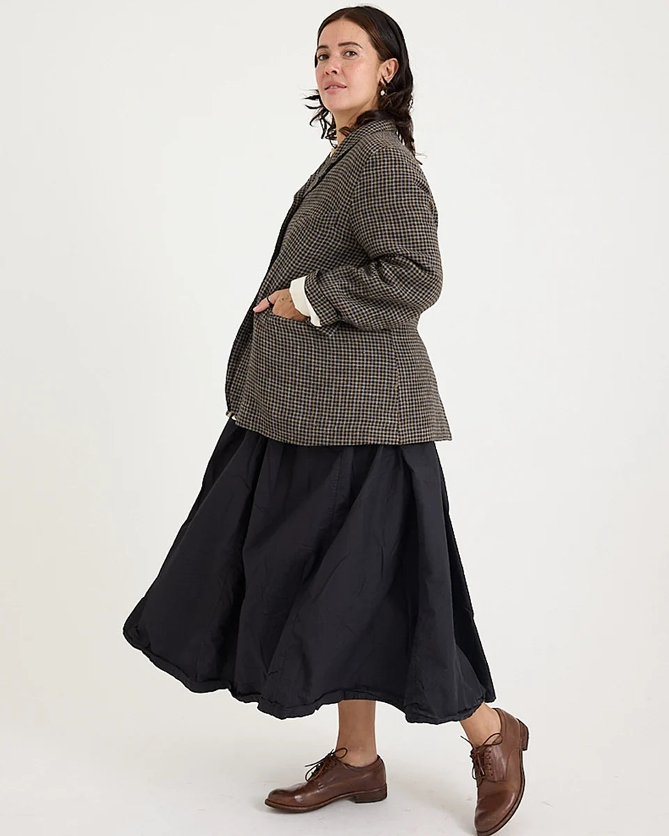 Heirloom 'Dominique' Blazer in Japanese Plaid Wool