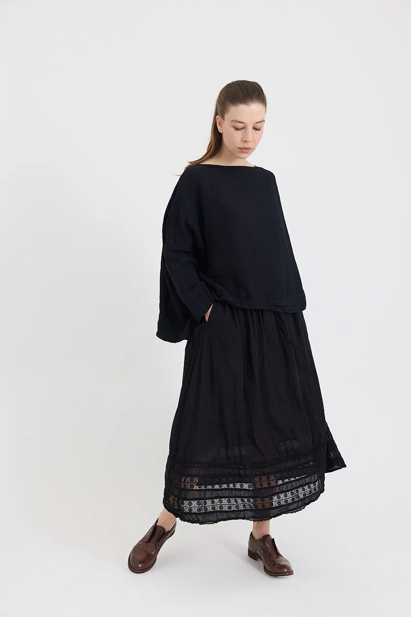 The 'Harper' Skirt in Cotton Voile