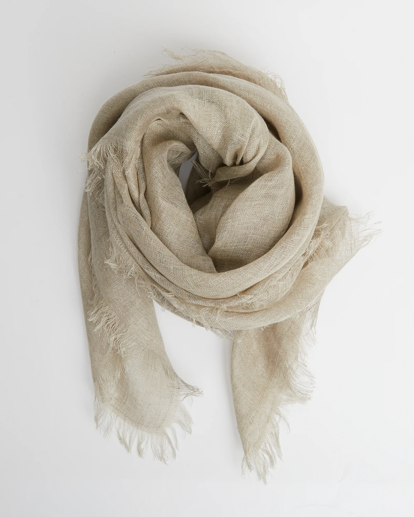 The Hand Loomed Linen Scarf