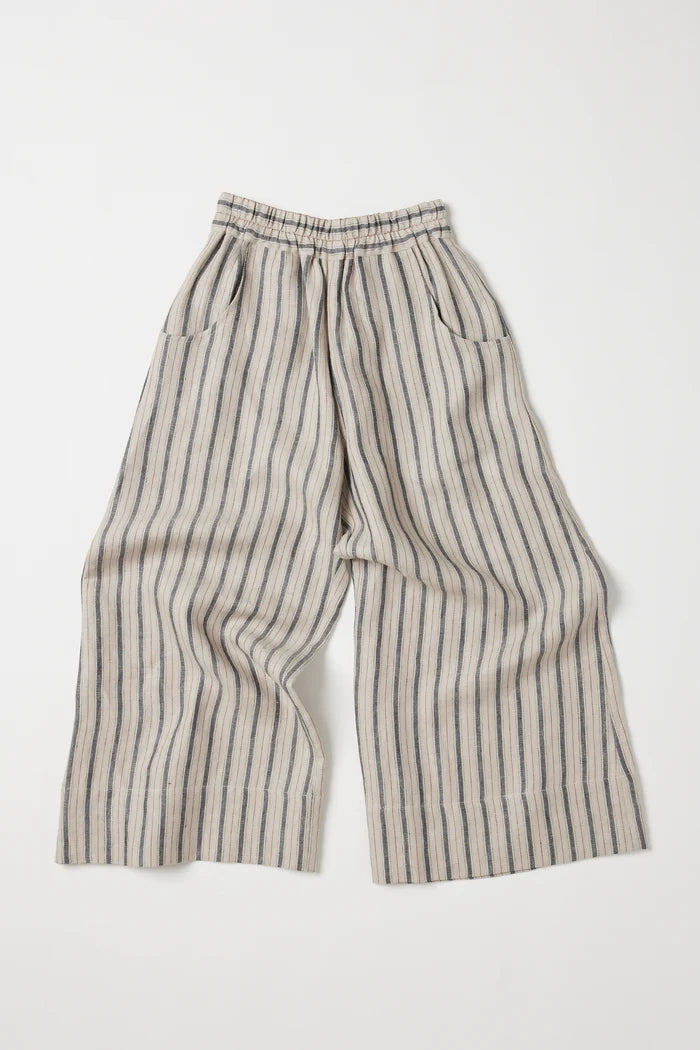 The Oliver Pull on Pant | Navy Stripe