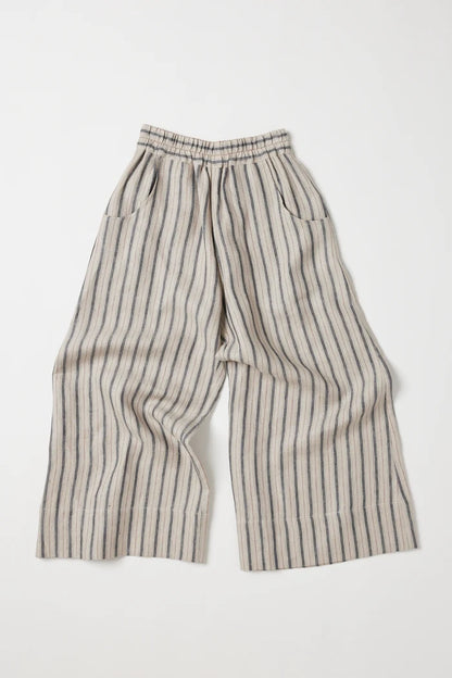 The Oliver Pull on Pant | Navy Stripe