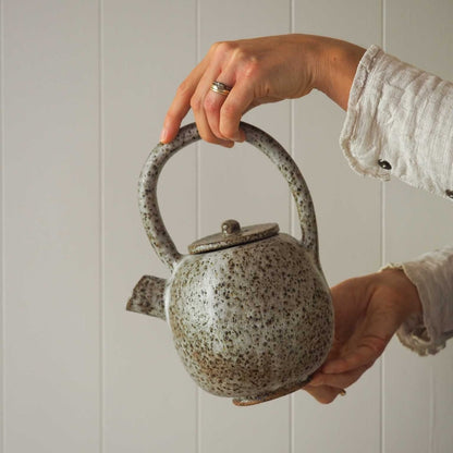 Handcrafted Ceramic Teapot | Moss