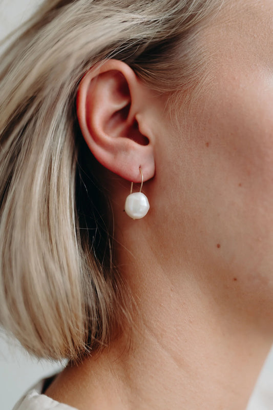 'Layla' Pearl Earrings