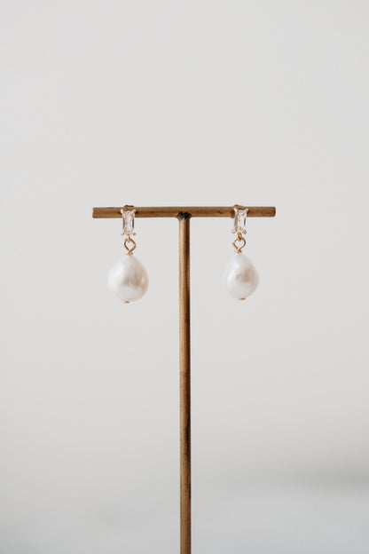 'Eve' Pearl Earrings | Peggy & Twig