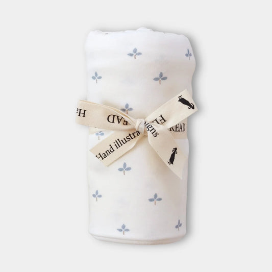 Jersey stretch wrap - Blue Clover
