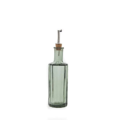 Hand Blown Glass Oil Bottle